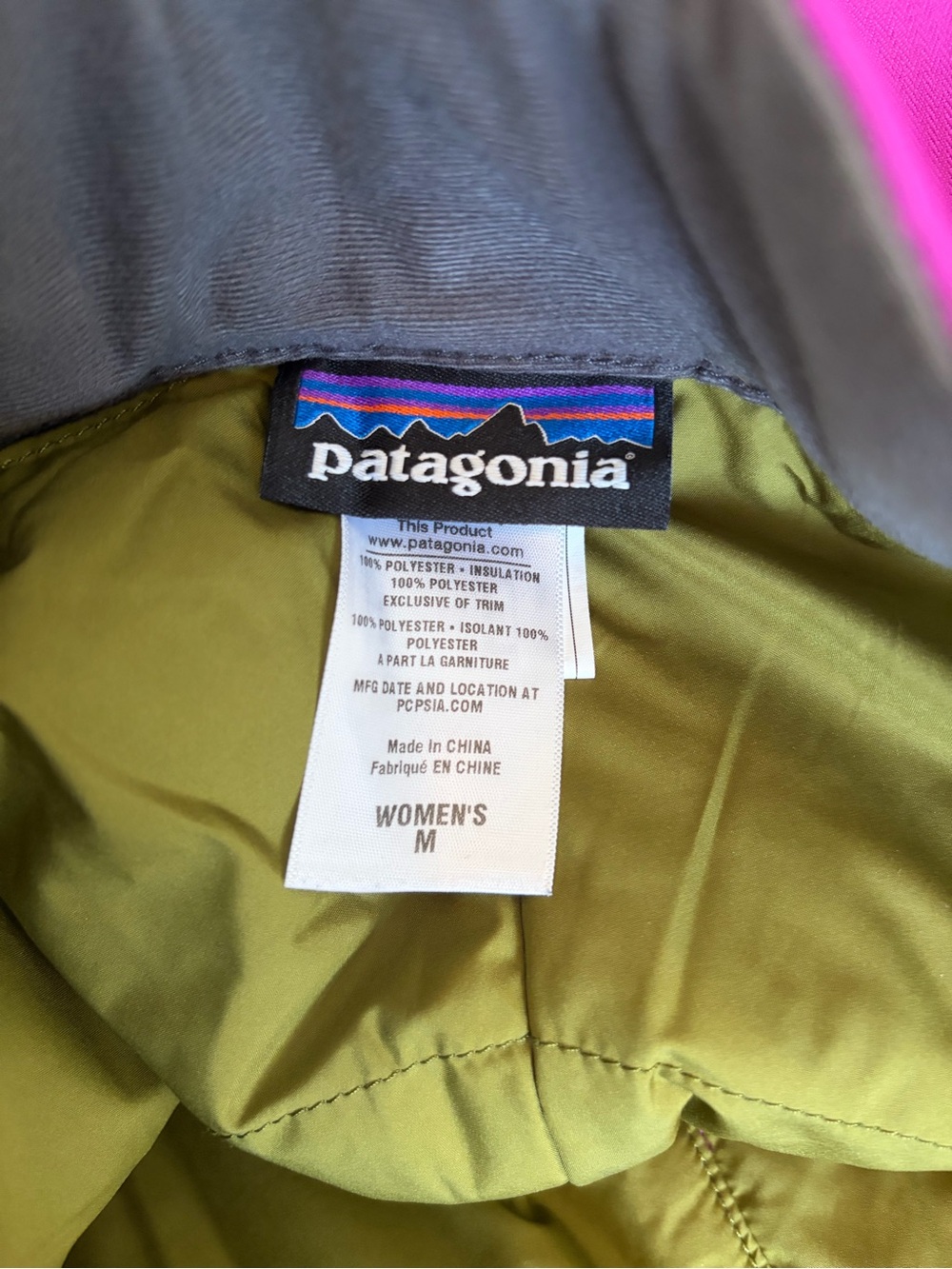 Patagonia Worn Wear W's Insulated Snowbelle Pants in Purple Regular size Medium